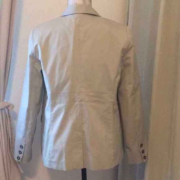 Ventini Button Down Khaki Fully Lined Jacket - Picture 2 of 8